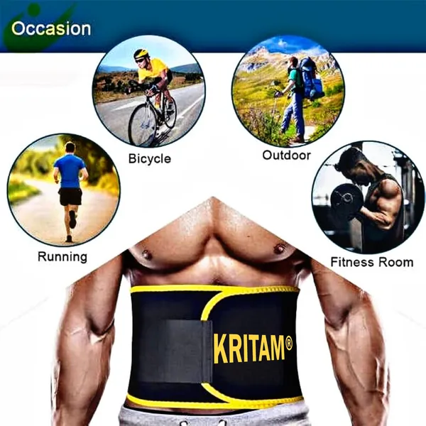 Kritam_Black_Waist_Support_Belt_For_Women