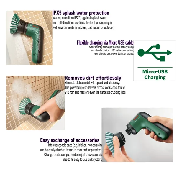 Green_Cordless_Electric_Spin_Scrubber_With_Cleaning_Accessories