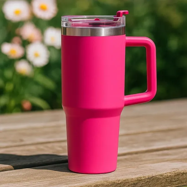 Pink_Modern_Solid_Tumbler_With_Straw