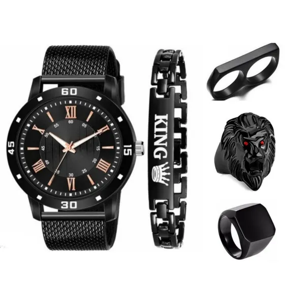 Watch_And_Bracelet_Combo_Set_For_Men