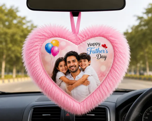 Heart_Photo_Car_Hanger_With_Keychain