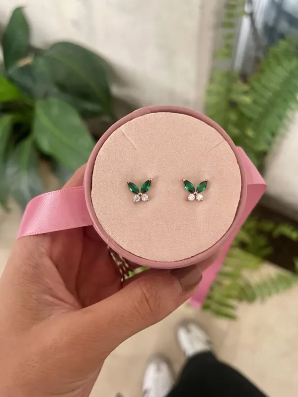 Gold_Plated_Butterfly_Stud_Earrings