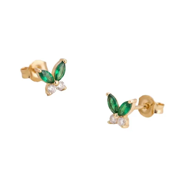 Gold_Plated_Butterfly_Stud_Earrings