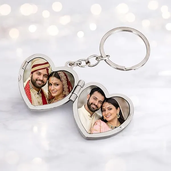 Double_Photo_Heart_Keychain