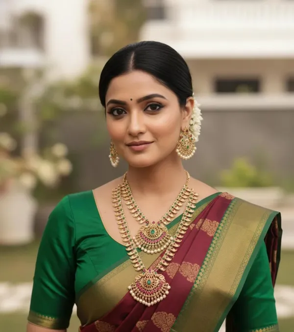 Temple_Jewellery_Necklace_Set_With_Jhumka_Earrings