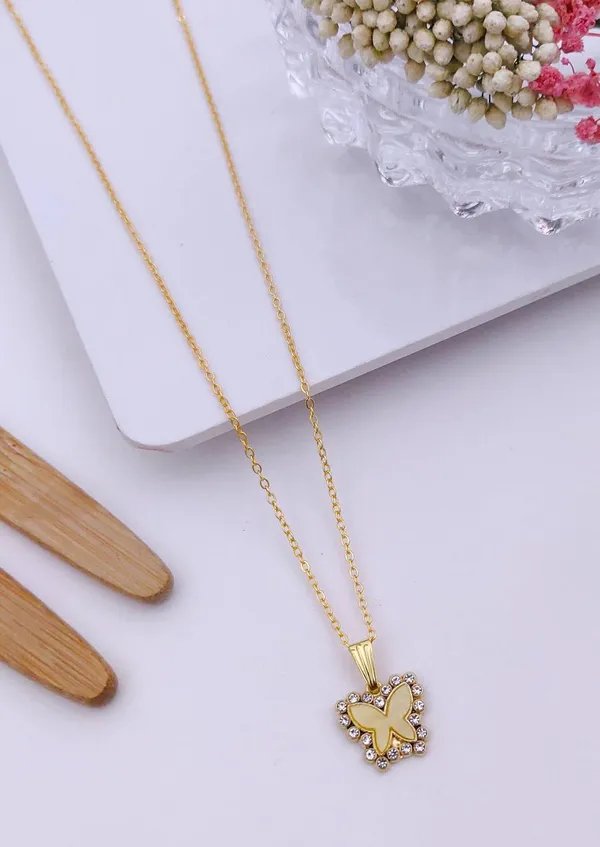 Gold_Plated_Chain_Pendant_Set