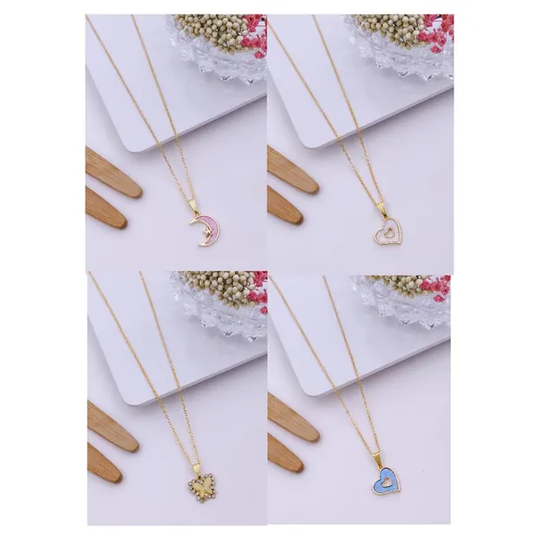 Gold_Plated_Chain_Pendant_Set
