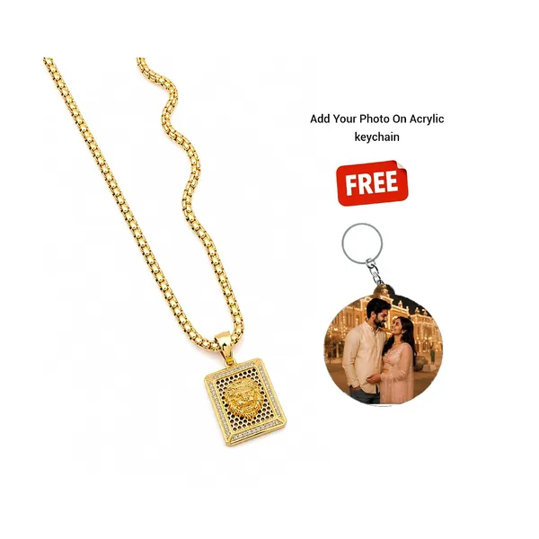 Lion_Design_Locket_Pendant_With_Chain