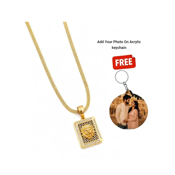 Lion_Design_Locket_Pendant_With_Chain