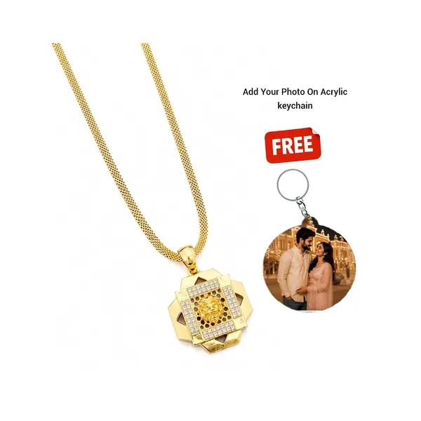 Lion_Design_Locket_Pendant_With_Chain
