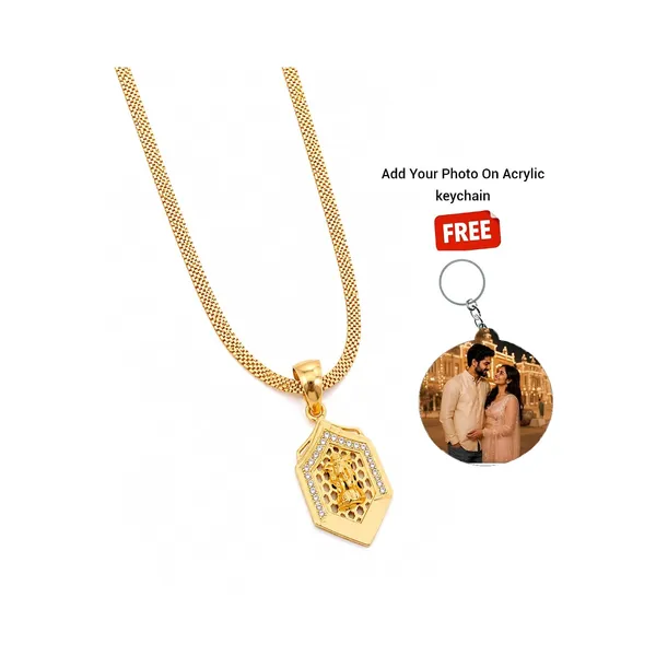 American_Diamond_Pendant_With_Chain