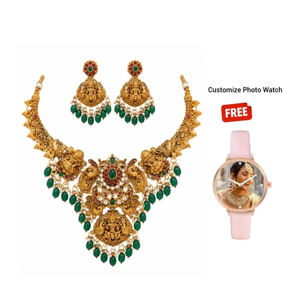 Goddess_Lakshmi_Temple_Jewelry_Set_