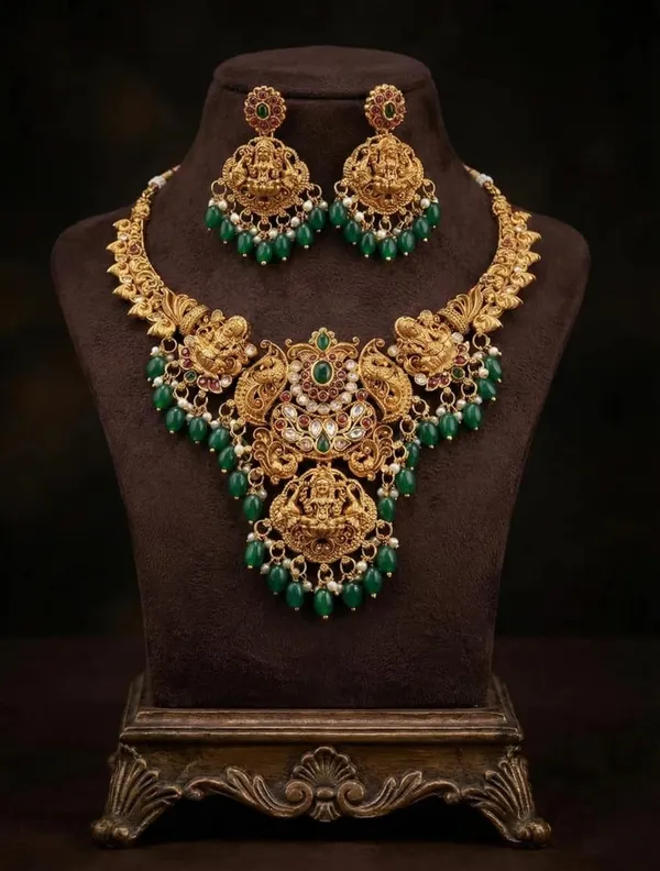 Goddess_Lakshmi_Temple_Jewelry_Set_