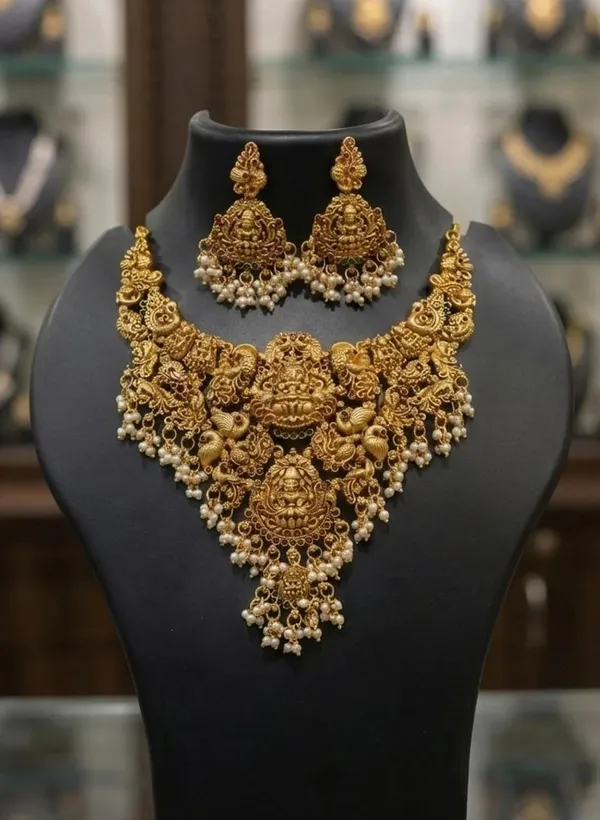 Goddess_Lakshmi_Temple_Jewelry_Set_For_Women