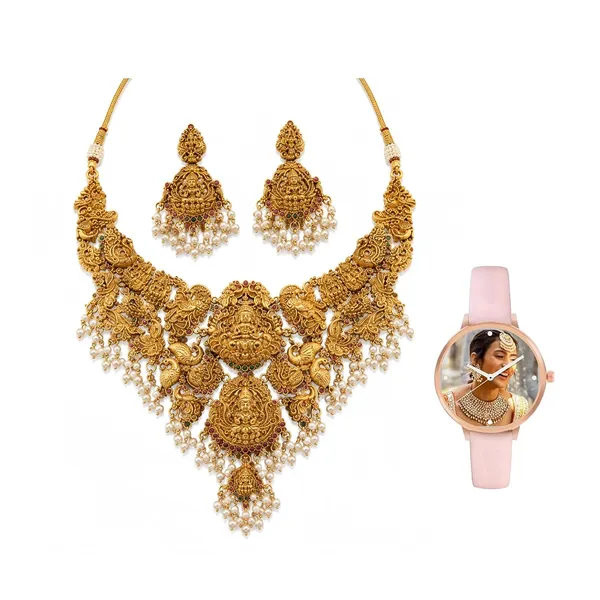 Goddess_Lakshmi_Temple_Jewelry_Set_For_Women