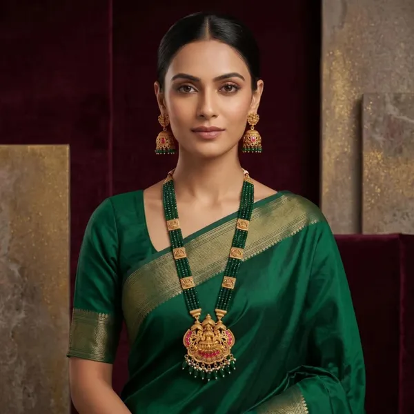 Temple_Necklace_Set_With_Earrings