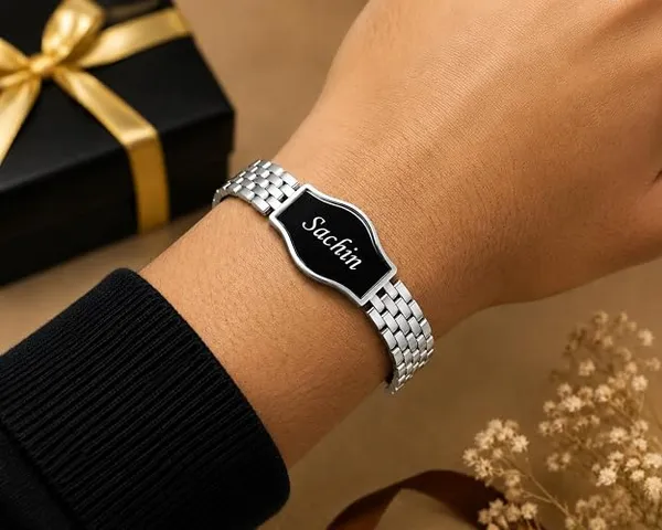 Custom_Name_Engraved_Stainless_Steel_Silver_Bracelet_for_Men