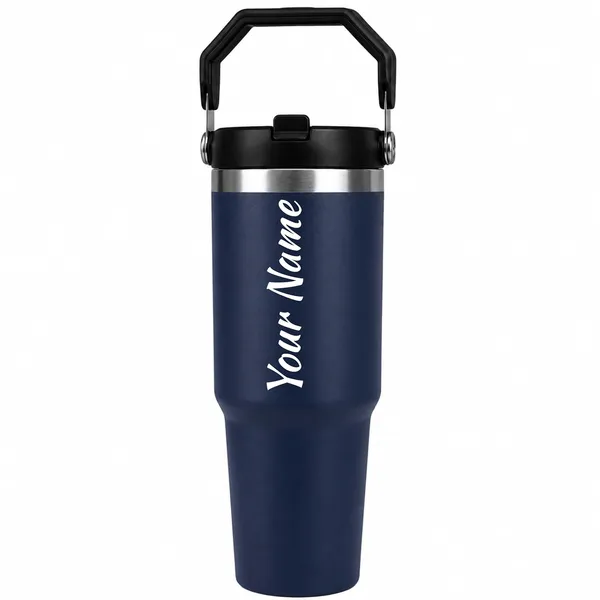 Personalized_1000_ml_Stainless_Steel_Tumbler,Blue|_Custom_Name_Engraved,_Handle_&_Straw_Lid,_Double_Wall_Vacuum_Insulated,_Leakproof,_for_Hot_&_Cold_Drinks