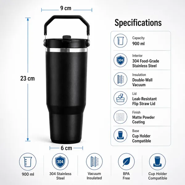 Personalized_1000_ml_Stainless_Steel_Tumbler,_Black_|_Custom_Name_Engraved,_Handle_&_Straw_Lid,_Double_Wall_Vacuum_Insulated,_Leakproof,_for_Hot_&_Cold_Drinks