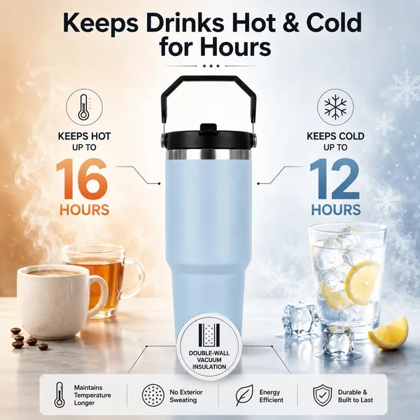 Personalized_1000_ml_Stainless_Steel_Tumbler,_Light_Sky_Blue_|_Custom_Name_Engraved,_Handle_&_Straw_Lid,_Double_Wall_Vacuum_Insulated,_Leakproof,_for_Hot_&_Cold_Drinks