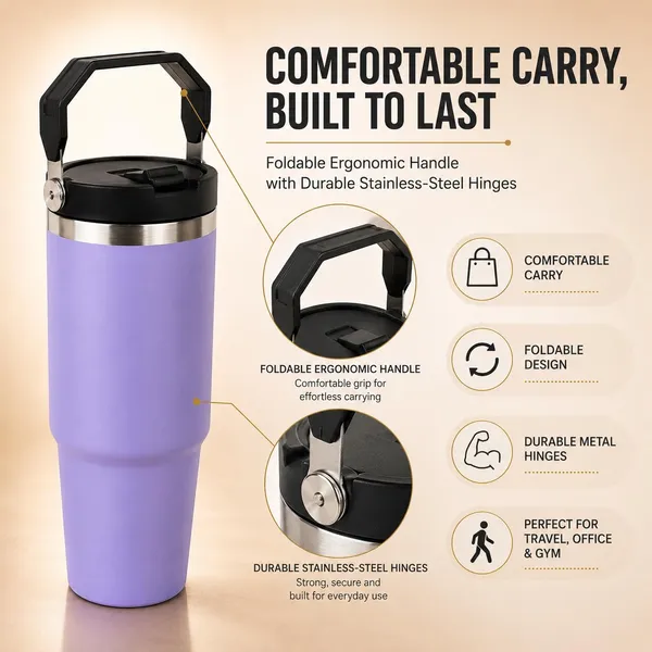 Personalized_1000_ml_Stainless_Steel_Tumbler,_purple|_Custom_Name_Engraved,_Handle_&_Straw_Lid,_Double_Wall_Vacuum_Insulated,_Leakproof,_for_Hot_&_Cold_Drinks