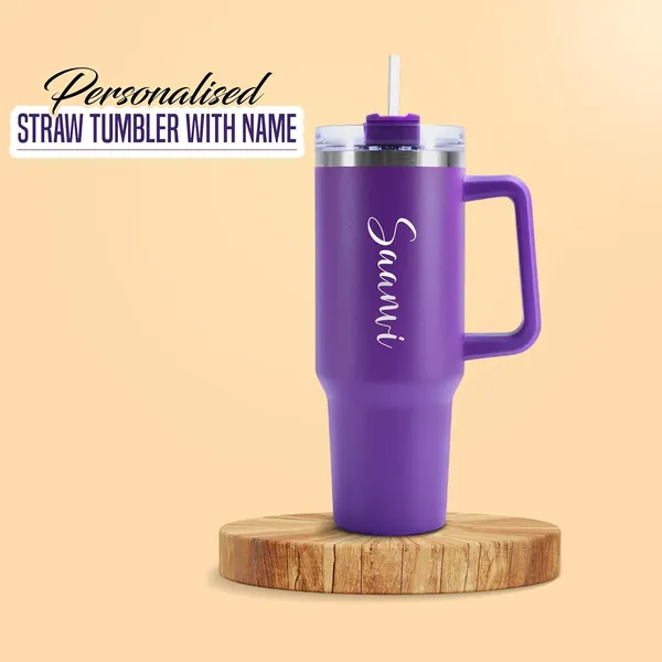 Personalized_1200_ml_Stainless_Steel_Tumbler,_Purple_|_Custom_Name_Engraved,_Handle_&_Straw_Lid,_Double_Wall_Vacuum_Insulated,_Leakproof,_for_Hot_&_Cold_Drinks