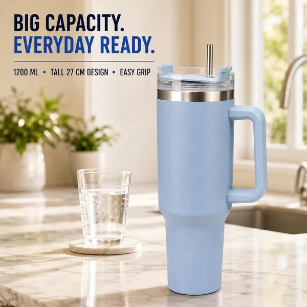 Personalized_1200_ml_Stainless_Steel_Tumbler,_Sky_Blue_|_Custom_Name_Engraved,_Handle_&_Straw_Lid,_Double_Wall_Vacuum_Insulated,_Leakproof,_for_Hot_&_Cold_Drinks