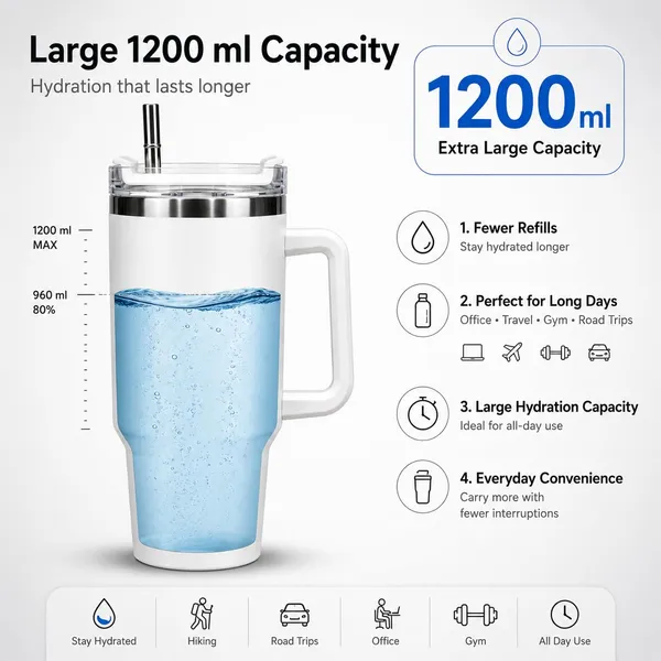 Personalized_1200_ml_Stainless_Steel_Tumbler,_White_|_Custom_Name_Engraved,_Handle_&_Straw_Lid,_Double_Wall_Vacuum_Insulated,_Leakproof,_for_Hot_&_Cold_Drinks