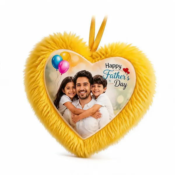 Heart_Photo_Car_Hanger_With_Keychain