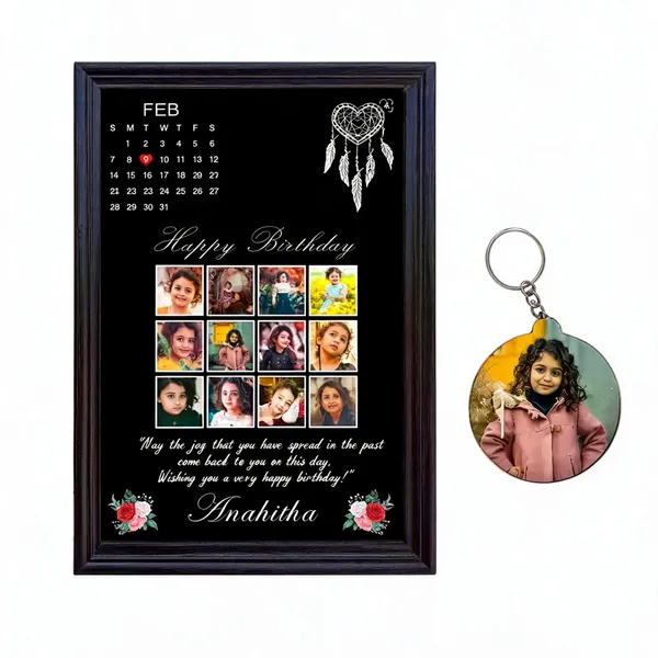 Photo_Calendar_Frame_With_Keychain