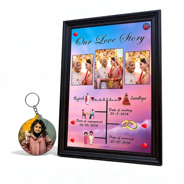 Photo_Frame_With_Keychain