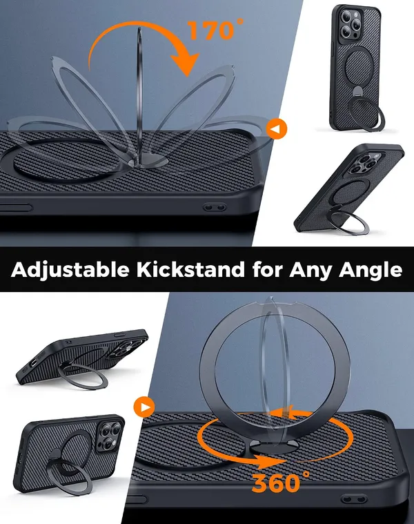 Iphone_Carbon_Black_Pc_Tpu_Magnetic_Case