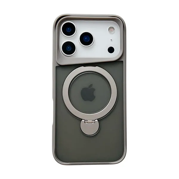 Iphone_Magnetic_Ring_Case_Gray_Pc+Tpu