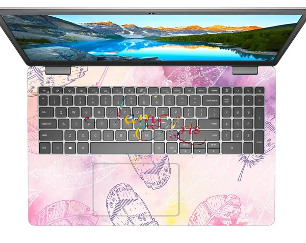 Full_Body_Laptop_Skins_Sticker_Laminated_Hd_Quality_Vinyl_Fits_Upto_15_6_Inches_Compatible_With_Dell_Lenovo_Acer_Hp_Asus_Purple_Pink_Feather