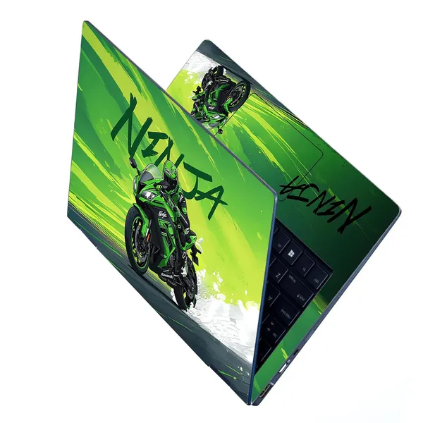 Full_Body_Laptop_Skins_Sticker_Laminated_Hd_Quality_Vinyl_Fits_Upto_15_6_Inches_Desert_Rider_Off_Road_Motorcycle_Theme_Compatible_With_Dell_Hp_Lenovo_Acer_Asus