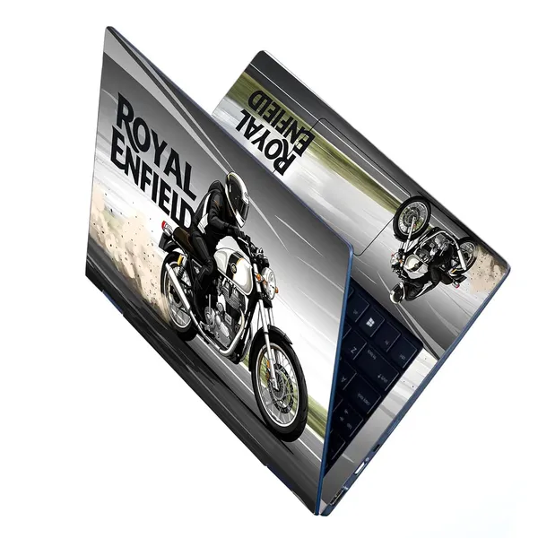 Full_Body_Laptop_Skins_Sticker_Laminated_Hd_Quality_Vinyl_Fits_Upto_15_6_Inches_Classic_Retro_Rider_Motorbike_Graphic_Design_Compatible_With_Dell_Hp_Lenovo_Acer_Asus