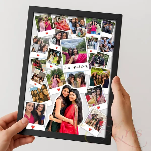 Personalized_Friendz_Polaroid_Style_Collage_Photo_Frame_Customized_Aesthetic_Gift_For_Best_Friends_Girls_College_Memories_Birthday_Farewell_Friendship_Day_A3_A4_A5_Wooden_Frame
