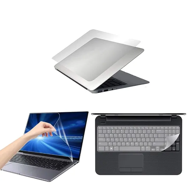 Laptop_Protection_Kit_Screen_Guard_Keyguard_Trackpad_Protector_Body_Skin_With_Mouse_Pad_Anti_Scratch_Bubblefree_Protection_Hd_Clear_Display_15_6_Inch
