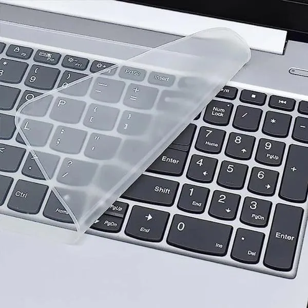 Laptop_Keyboard_Protector_With_Usb_Led_Light_Transparent_Flexible_Keyboard_Cover_Portable_Usb_Light_Dustproof_Waterproof_Soft_Silicone_Protection_For_Laptops_14_1_Inch