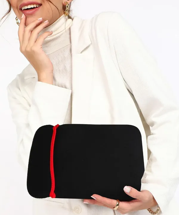 Reversible_Neoprene_Laptop_Sleeve_With_Hd_Clear_Screen_Guard_Transparent_Silicone_Keyboard_Protector_And_Flexible_Usb_Led_Light_Complete_Laptop_Accessories_For_Office_Study_14_Inch