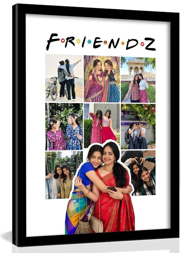 Personalized_Friendz_Theme_Collage_Photo_Frame_Customized_Gift_For_Best_Friends_Girls_Boys_Couple_Cousins_Family_Birthday_Anniversary_Farewell_Wedding_Glare_Free_Finish_Sizes_A4_A3