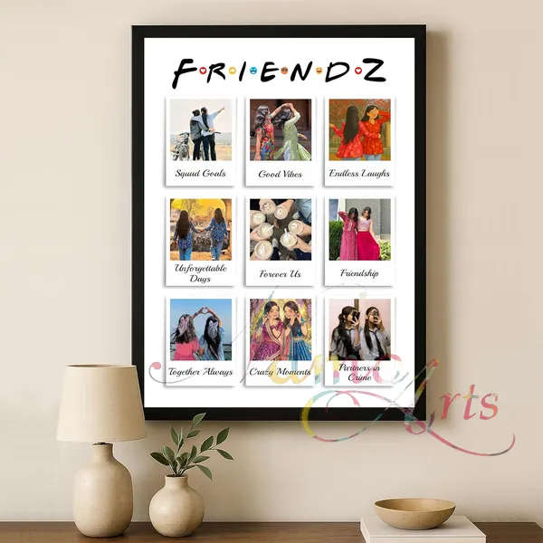 Personalized_Friendz_Polaroid_Style_Collage_Photo_Frame_Customized_9_Photo_Portrait_Layout_For_Best_Friends_Girls_Cousins_Cute_Aesthetic_Grid_Birthday_Farewell_College_Memories_A4_A3