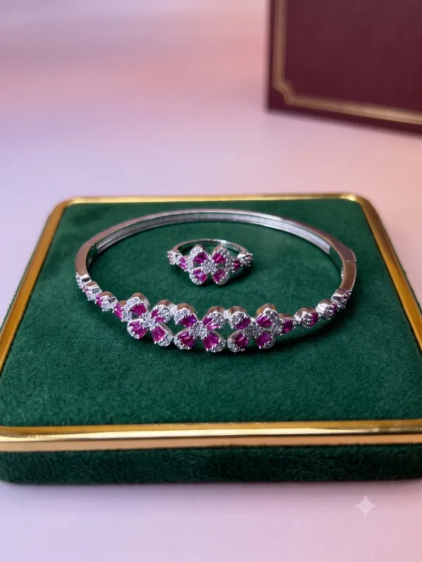 925Silver_Women_Bracelet_&_Ring_Collection
