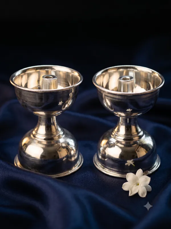 Pure_Silver_Deepa/Lamp/Diya_With_Hallmark