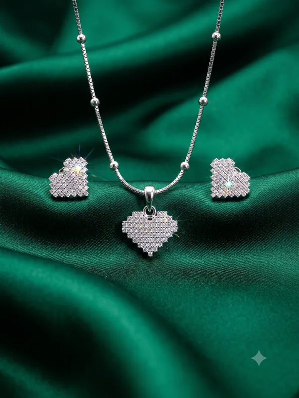 925Silver_Women_Chain_&_Pendent_Set