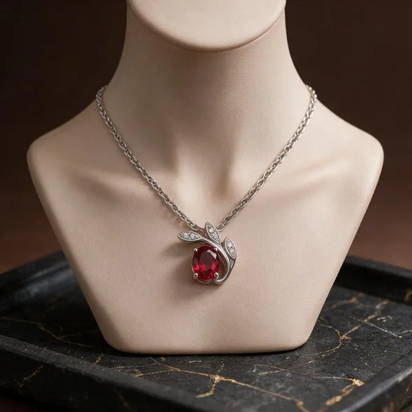 925_Silver_Women_Chain_&_Pendent_Set