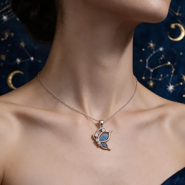 925_Silver_Women_Chain_&_Pendent_Set