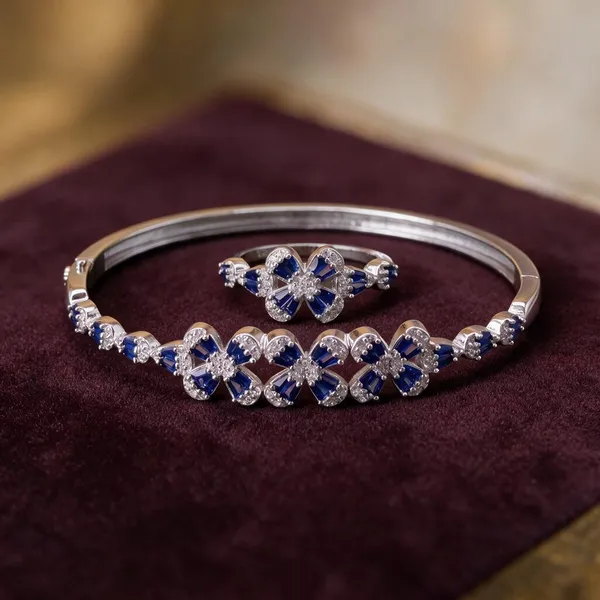 925_Silver_Women_Bracelet_&_Ring_Collection
