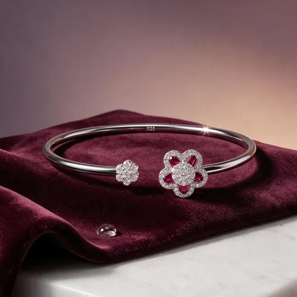 925_Silver_Women_Bracelet_&_Ring_Collection