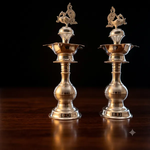 Pure_Silver_Deepa/Lamp/Diya_With_Hallmark